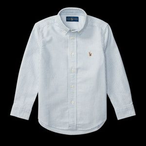 Striped Cotton Oxford Shirt